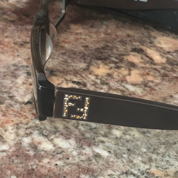 Fendi FS 5934 207 Brown Glasses - Picture 2 of 6